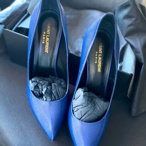 Saint Laurent blue heels size 40